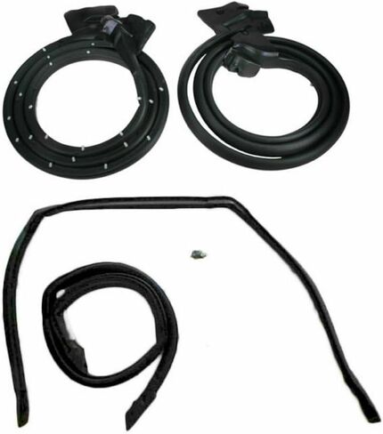 Door & Roof Rail Weatherstrip Rubber Seals Kit To To Chevy for El Camino 1978-1987 ، for GMC for Caballero 1978-1987 CAB in Saudi Arabia