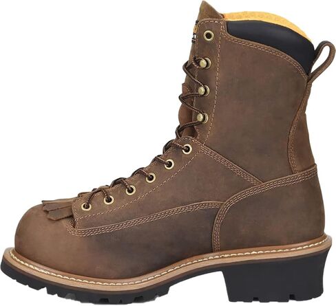 Men's CA9828 Driller 8Composite Toe Waterproof Logger Dark Brown 12 D in Saudi Arabia