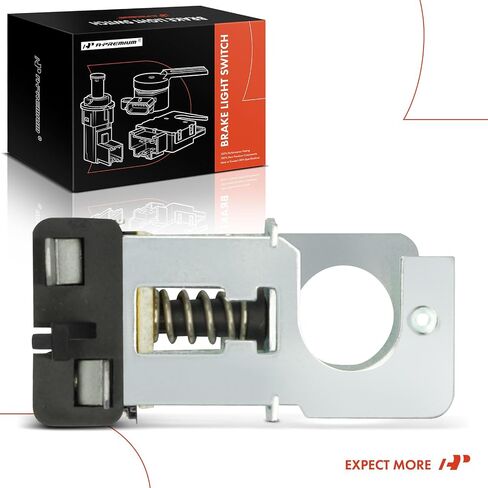 A-Premium Brake Light Switch LAM متوافق مع Ford Mustang 1994-2004 ، Taurus 1986-1989 ، E-350 Econoline 1989-1990 ، Escort ، Exp ، Tempo & Lincoln Continental & Mercury LN7 ، Lynx ، Sable ، Topaz ، 2pins in Saudi Arabia