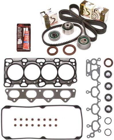 Evergreen HSTBK5040 طوقا حشية مجموعة توقيت مجموعة توقيت متوافقة مع/استبدال 99-05 دودج ميتسوبيشي كرايسلر 2.4 4G64 in Saudi Arabia