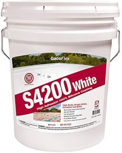 GACOFLEX S4200 SERIES HIGH ADHESION 100% SILICONE COATING (1, White) in Saudi Arabia