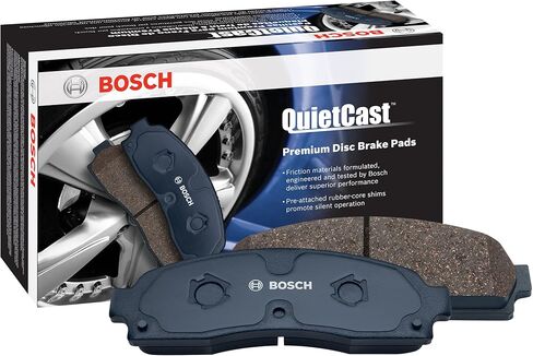 BOSCH BC1340 QuietCast Premium Ceramic Disc Brake Pad Set - Compatible with Select Mercedes-Benz C230, C250, C300, SLK250; FRONT in Saudi Arabia