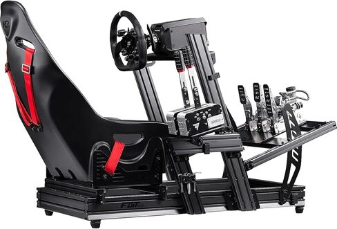 قمرة القيادة لمحاكاة الألومنيوم من Next Level Racing F-GT Elite - إصدار لوحة العجلات (NLR-E001) in Kuwait