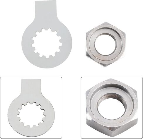 Topteng Front Substrocket Nut Lock Tab Kit لـ Yamaha R6 1999-2006 ، YZF 600 Thundercat 1995-2007 ، YZF 1000 Thunder 1997 ، TDM 850 1993 in Saudi Arabia