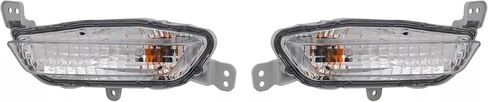 Replacement for Honda 2021 2022 2023 Ridgeline (with Park Lamps), Halogen Turn Signal Light Assembly with Bulb, Left&Right Sides, CAPA Certified, HO2531135C, HO2530135C in Saudi Arabia