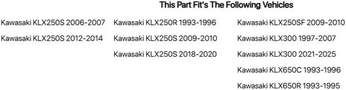 IMS Superstock Foot Pegs لـ Kawasaki KLX300 1997-2007 in Saudi Arabia