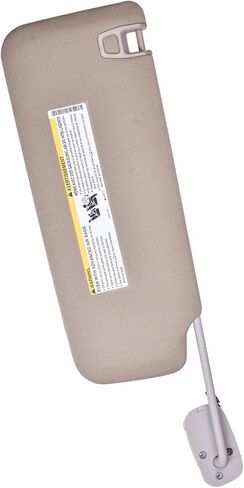 Sun Visor Beige Beige Left Driver LH مع ضوء متوافق مع كاديلاك إسكاليد Avalanche Suburban 1500 Tahoe Sierra Yukon لـ 15213271 ، 15824912 ، 15839410 ، 15882941 ، 15949716 in Saudi Arabia