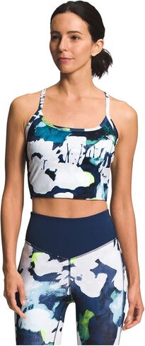 The North Face Sky Tanklette - القمة النسائية البحرية المجردة متوسطة طباعة الأزهار in Saudi Arabia