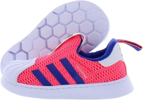 adidas Superstar Smr 360 Baby Boys Shoes Size 8.5, Color: Black/White in Saudi Arabia