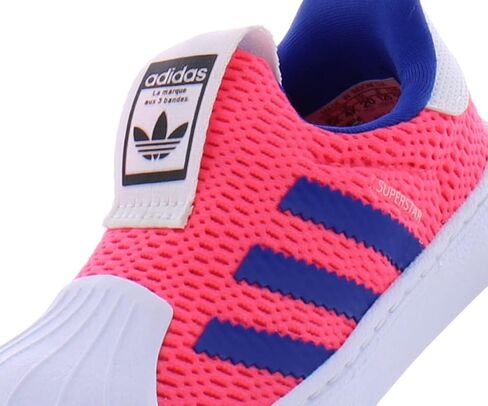 adidas Superstar Smr 360 Baby Boys Shoes Size 8.5, Color: Black/White in Saudi Arabia