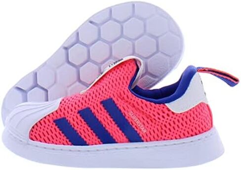 adidas Superstar Smr 360 Baby Boys Shoes Size 8.5, Color: Black/White in Saudi Arabia