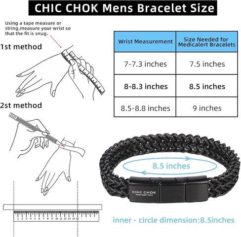 Stainless Steel Bracelet for Men - Stainless Steel With Sturdy Clasp Franco Chain Mens Bracelet in Saudi Arabia