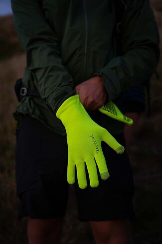 SEALSKINZ Anmer Waterproof All Weather Ultra Grip Knitted Glove | Royal Blue | Large in Kuwait