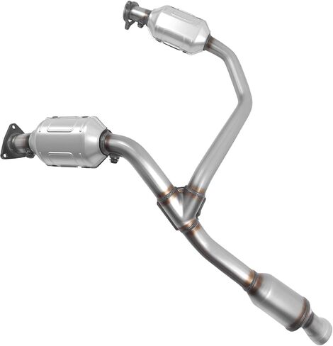 محول الحفاز متوافق مع Chevy Silverado 1500/ GMC Sierra 1500 2014-2018 4.3L V6/ 5.3L V8 ، GMC Yukon XL 2015-2019 5.3L V8 CANDALYTOR DIRECTION-FIT 50497 (EPA Compliant) in Saudi Arabia