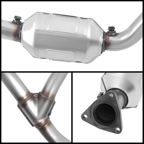 محول الحفاز متوافق مع Chevy Silverado 1500/ GMC Sierra 1500 2014-2018 4.3L V6/ 5.3L V8 ، GMC Yukon XL 2015-2019 5.3L V8 CANDALYTOR DIRECTION-FIT 50497 (EPA Compliant) in Saudi Arabia