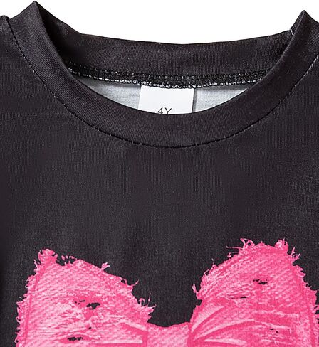 Toddler Girl Clothes Letter Graphic Print T-shirt Top and Jogger Pants 2PC Summer Clothing Set in Kuwait