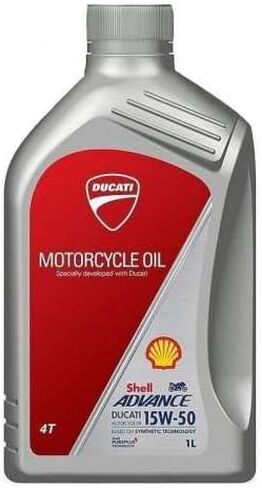 DUCATI - SHELL ADVANCE SAE 15W-50 MOTORCYCLE OIL, PurePlus Technology in Saudi Arabia