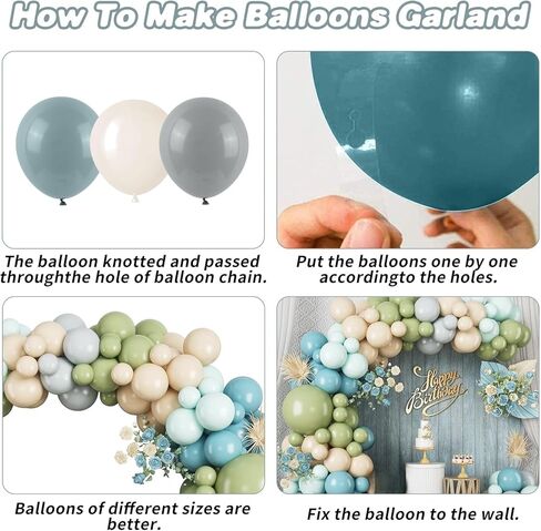 Brown Balloon Garland Arch Kit,120pcs Boho Brown Gold Cream Coffee Balloons Arch,for Birthday,Baby Shower,Jungle Safari,Woodland Party Decorations in Kuwait