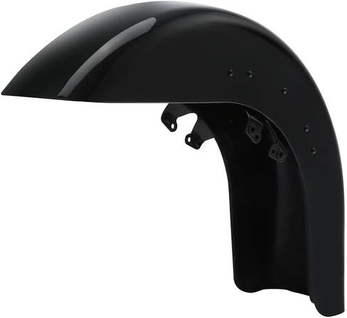 Fit for 2014-2024 Harley Front Fender Touring Road Glide Street Glide for Vivid Black 21" Wrapper Hugger in Saudi Arabia