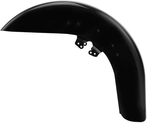Fit for 2014-2024 Harley Front Fender Touring Road Glide Street Glide for Vivid Black 21" Wrapper Hugger in Saudi Arabia