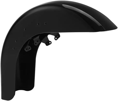 Fit for 2014-2024 Harley Front Fender Touring Road Glide Street Glide for Vivid Black 21" Wrapper Hugger in Saudi Arabia