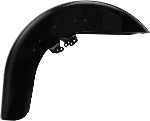 Fit for 2014-2024 Harley Front Fender Touring Road Glide Street Glide for Vivid Black 21" Wrapper Hugger in Saudi Arabia
