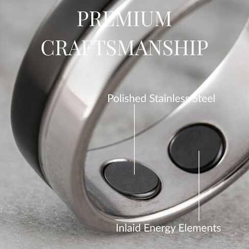 Lympathic Drainage Therapeutic Magnetic Ring, Metiz Titanium Ion Therapy for Weight Loss, Adjustable Health & Slimming Rings for Women, Wellness Gifts in Kuwait