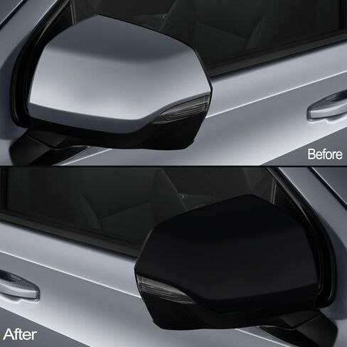 Gloss Black Side Mirror Cover Cap Fits For 2021 2022 2023 2024 2025 Chevy Tahoe Suburban Yukon Replace 84703354 84703355 in Saudi Arabia