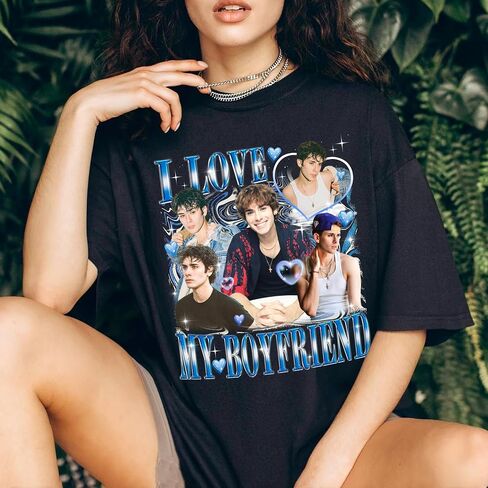 Mit & Mia Custom Bootleg Rap Tee Shirts - Vintage Graphic Tees for Boyfriend - Christmas, Birthday in Kuwait