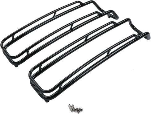 Saddlebags Lid Top Rail Guard fits for Harley Davidson all Touring road glide, road king, ultra, street glide, electra glide Models 1994-2013, Black in Saudi Arabia