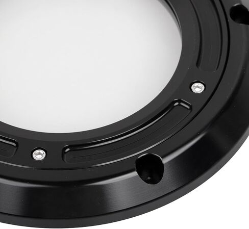 انظر من خلال Derby Cover Timing Timer Cover 5 ثقوب لـ Harley Touring Electra Glide Road Road Glide Tri Glide 1996-2013 ، Chrome in Saudi Arabia