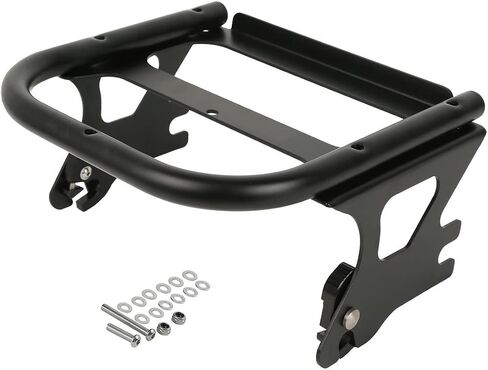 TCMT Detachable Solo Tour Pack Mounting Luggage Rack Fits For Harley Touring FL CVO Road King Street Glide Road Glide Electra Glide 1997-2008 in Saudi Arabia