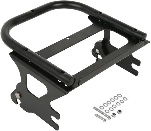TCMT Detachable Solo Tour Pack Mounting Luggage Rack Fits For Harley Touring FL CVO Road King Street Glide Road Glide Electra Glide 1997-2008 in Saudi Arabia