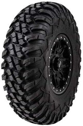 Four 35x10.5-15 Tusk TERRABITE Heavy Duty 8-Ply Radial UTV Tires mounted on Tusk TETON Beadlock Wheels- For KRX 1000 UTVs - 4/156 bolt pattern - Includes Lug Nuts (Gun Metal) in Saudi Arabia
