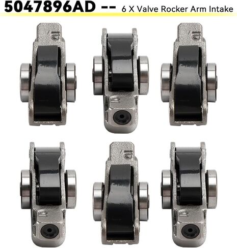 Topteng 6x Valve Rocker Arm Comply 5047896Ad لـ 3.6L V6 محركات لـ Chrysler Pacifica 2017-20 ، لـ Voyager 2020-22 ، ل Dodge Durango 2016-23 ، لجيب Wrangler 2018-23 ، لـ RAM 1500 2019-24 in Saudi Arabia