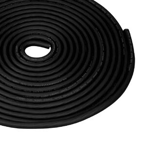Conext Link 15 FT 4 AWG GA Full Gauge Battery Power Cable Ground Wire Frost Black OFC Copper （10092）