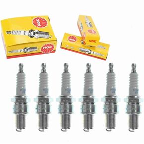 6 pc NGK Standard Spark Plugs compatible with Nissan 280Z 2.8L L6 1975-1976