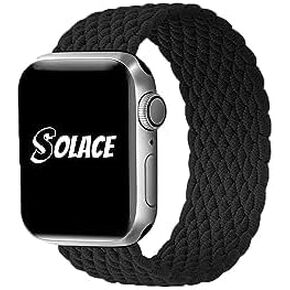 Solace Bands Imperium V2 Loop - Compatible with Apple Watch Bands Stretchable Sport Loop Band for Women and Men, iWatch Bands for 38mm 40mm 41mm 42mm 44mm 45mm Ultra, SE and Series 8 7 6 5 4 3 2 1