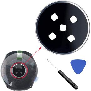 Back Panel,Back Glass Bottom Cover Replacement for Samsung Gear S2 SM-R720 SM-R730 SM-R732