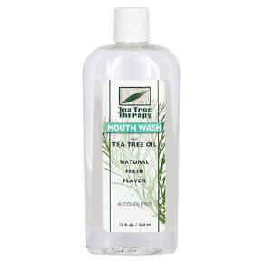 Tea Tree Therapy Tea Tree Mouthwash Alcohol Free-12 Ounce (3 Pack)