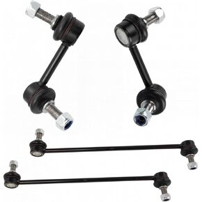 TRQ Front Rear Suspension Sway Bar End Link LH RH 4pc for AWD 4WD 2013-2018 Hyundai Santa Fe / 2014-2015 Kia Sorento