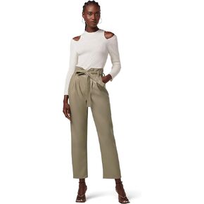 HUDSON Women's Remi High Rise, Paperbag, Straight Jean