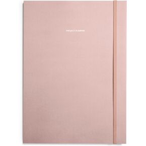 POKETO - مخطط مفاهيمي - 8.3 بوصة × 5.8 بوصة (21 سم × 14.8 سم) - غير مؤرخ - دفتر ملاحظات أسبوعي وشهري وسنوي - مخطط يومي - تدوين الملاحظات - مجلة صديقة للبيئة - مستلزمات المنزل والمدرسة والمكتب - وردي وردي in Kuwait