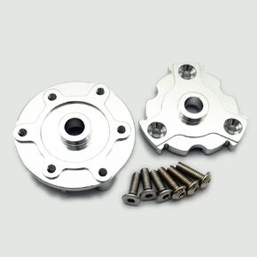 Aluminum Cush Drive Silver Compatible with 1/10 New E-REVO VXL 2.0 MAXX 1/5 X-MAXX 7793X