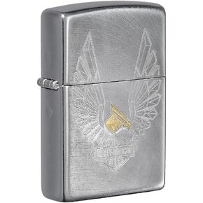 Zippo Harley-Davidson Eagle Wings and Logo Chrome Arch Pocket Lighter