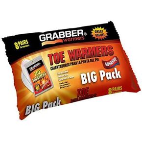 Warmers Toe Warmer Big Pack (8-Pack), 9 x 4.5-Inch