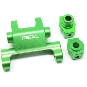 TREAL Aluminum 7075 Front Suspension Mount Set for Losi 1/4 Promoto-MX Motorcycle(Blue)
