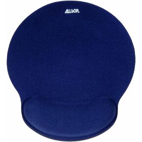 لوحة ماوس Allsop 30206 Mousepad Pro من الإسفنج الذكي مع مسند للمعصم، 9 × 10 × 1، أزرق in Kuwait