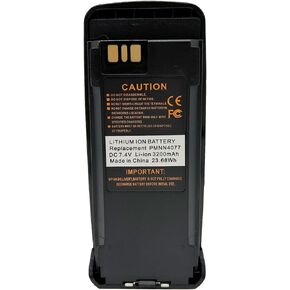 PMNN4077 PMNN4077C 3200mAh Li-ion Battery Compatible for XPR6100 XPR6300 XPR6350 XPR6380 XPR6500 XPR6550 XPR6580 Replaced PMNN4069A PMNN4066A Battery