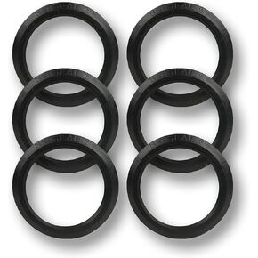 3'' UNISEAL Flexible Tank Adapter (bulkhead) - 6 Pack
